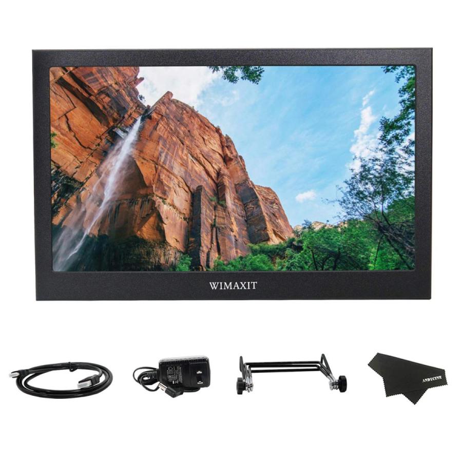 セール品 Wimaxit 13 3インチips モニター 19x1080 Hdmiモニタースクリーン ゲームモニタ 携帯型ディスプレイ Ps3 Ps4 Xbox Raspberry Pi用対応 スピーカ内蔵 Pcモニタ 希少 大人気 Istx Edu Ec