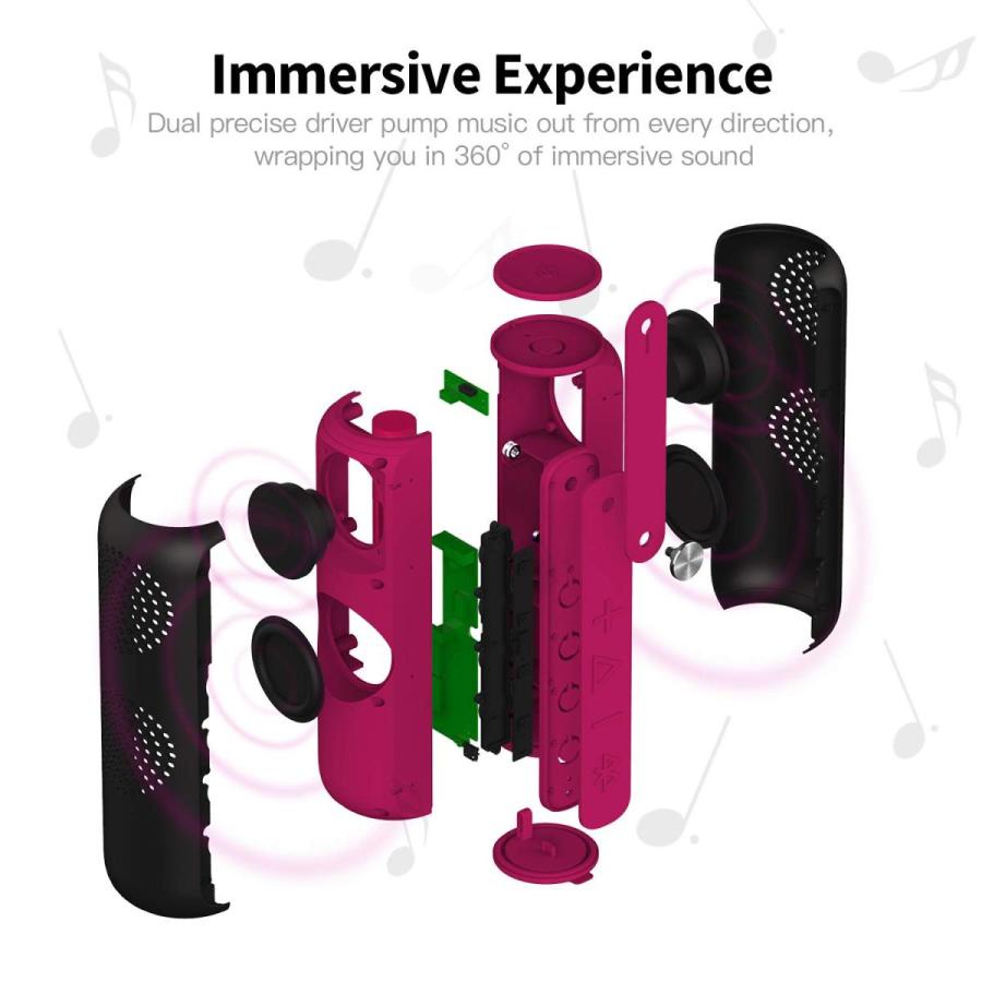 数量限定 特売 Mentonezil Bluetooth 5 0ポータブルスピーカー ブルートゥーススピーカー ワイヤレスipx5防水 ビルドインマイク 大きなステレオサウンド 豊かなベースキャンプ B07x8nbsb4 Joyful Mall 通販 Yahoo ショッピング 値引 Epicmountainbike Com