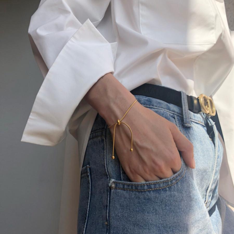 アンクレット ブレスレット レディース 爆買 高品質 つけっぱなし 金属アレルギー対応 18k アクセサリー | Joy Harmony | 11