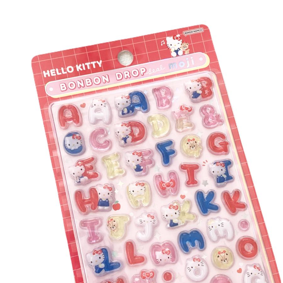 ボンボンドロップシール サンリオmoji 正規品 サンスター文具 正規品 ボンボンドロップシール サンリオmoji 全8種
