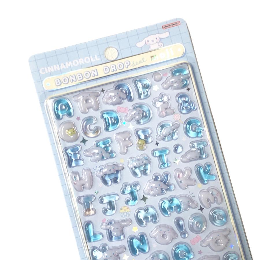 ボンボンドロップシール サンリオmoji 正規品 サンスター文具 正規品 ボンボンドロップシール サンリオmoji 全8種