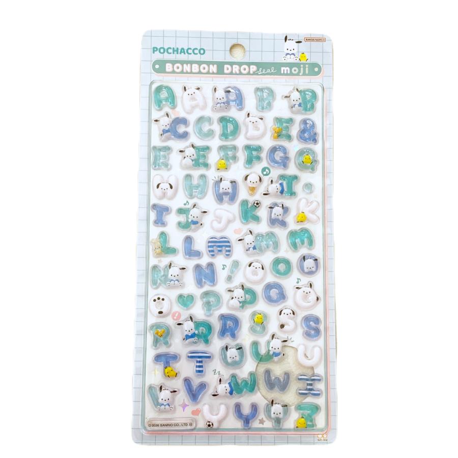 サンスター文具 シール ボンボンドロップシール moji もじ ボンドロ