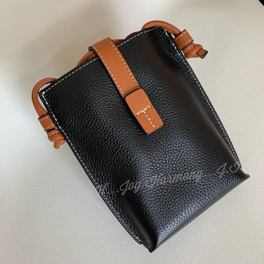 ショルダーバッグ レディース スマホショルダー ミニショルダー おしゃれ サコッシュ スマホポーチ ポシェット ミニバッグ レザー 牛革 | Joy Harmony | 18