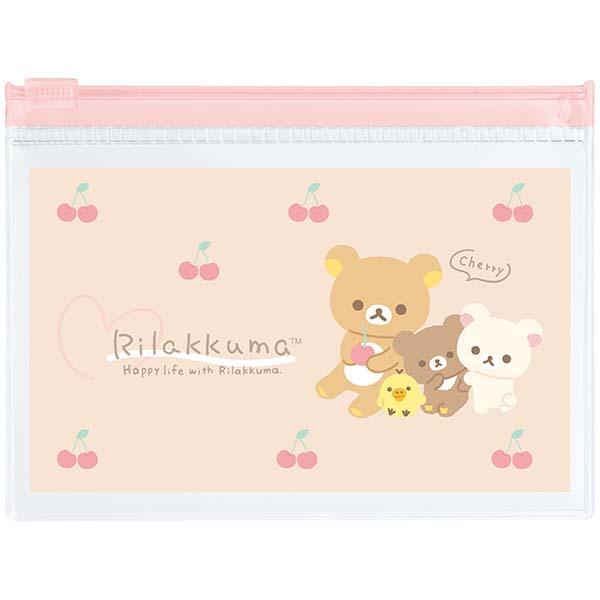 リラックマ クリアケースセット Happy ケアアイテム : ジョイン文房具