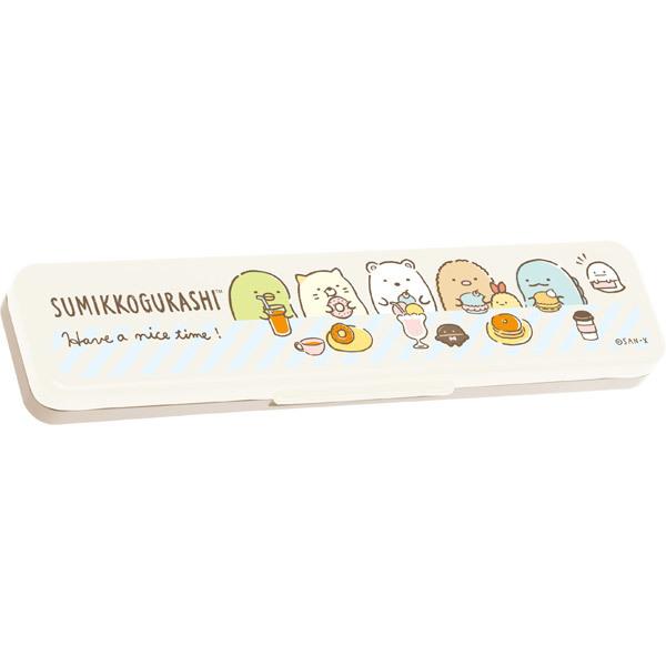 すみっコぐらし コンビセット 横開きタイプ はし&スプーン すみっコぐらし コンビセット 横開きタイプ はし&スプーン