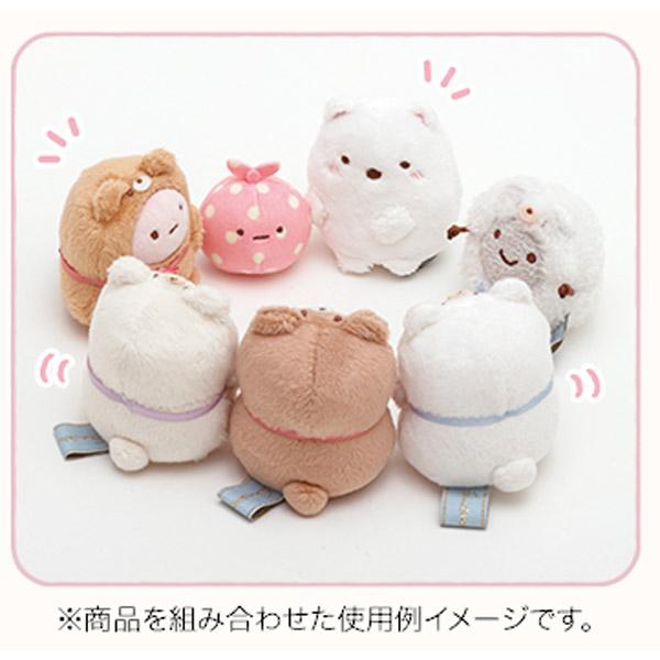 すみっコぐらし てのりぬいぐるみ ペア ふろしき＆しろくま おうちで