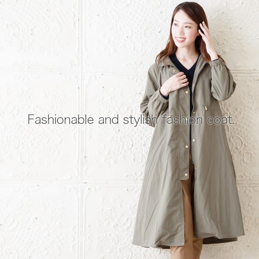 撥水加工 ナイロン モッズコート レディース ロング フード付き 大きいサイズ ミリタリー アウター コート モッズ カジュアル フード 2267 Joyjoymarket 通販 Yahoo ショッピング