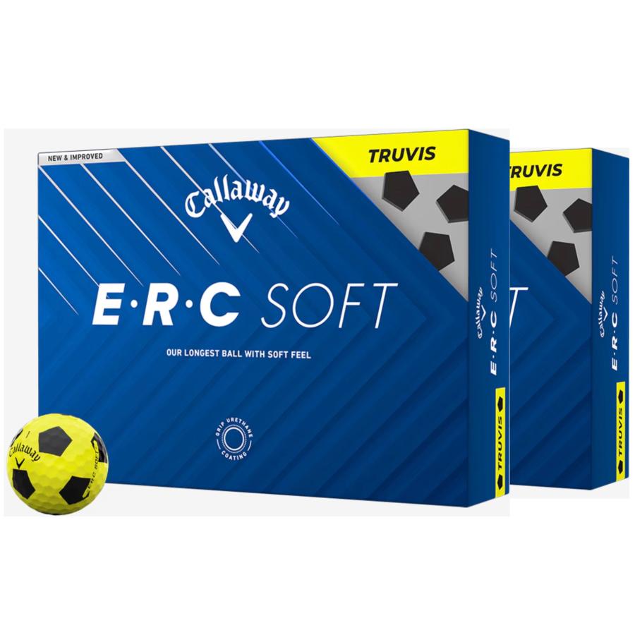 E.R.C ☆新品☆キャロウェイ☆2025 NEW☆ERC SOFT ボール☆TRUVIS