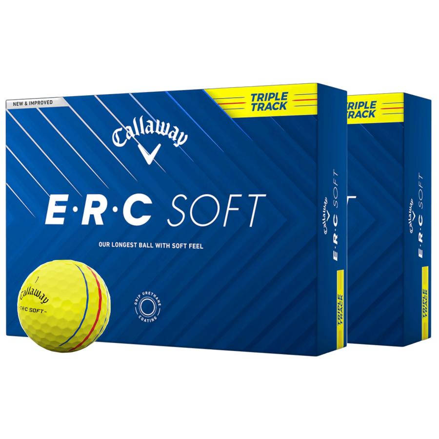 E.R.C ☆新品☆キャロウェイ☆2025 NEW☆ERC SOFT ボール☆トリプル