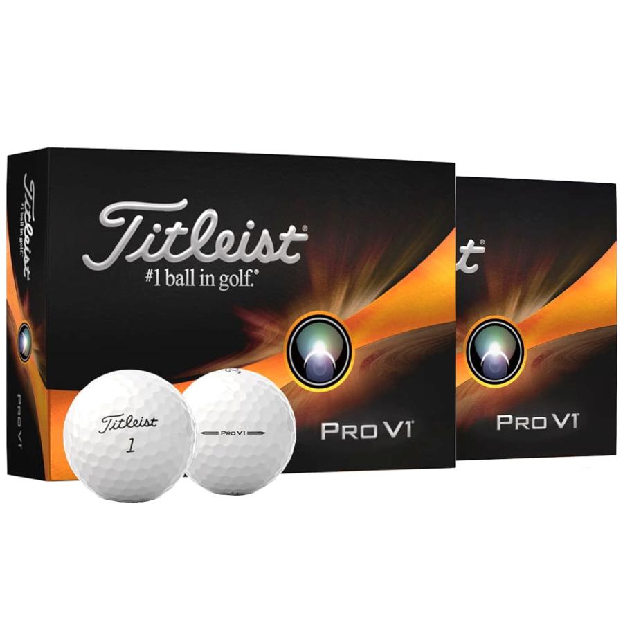 23 タイトリストPro V1x ダブルナンバー 2ダース 新品2ダース