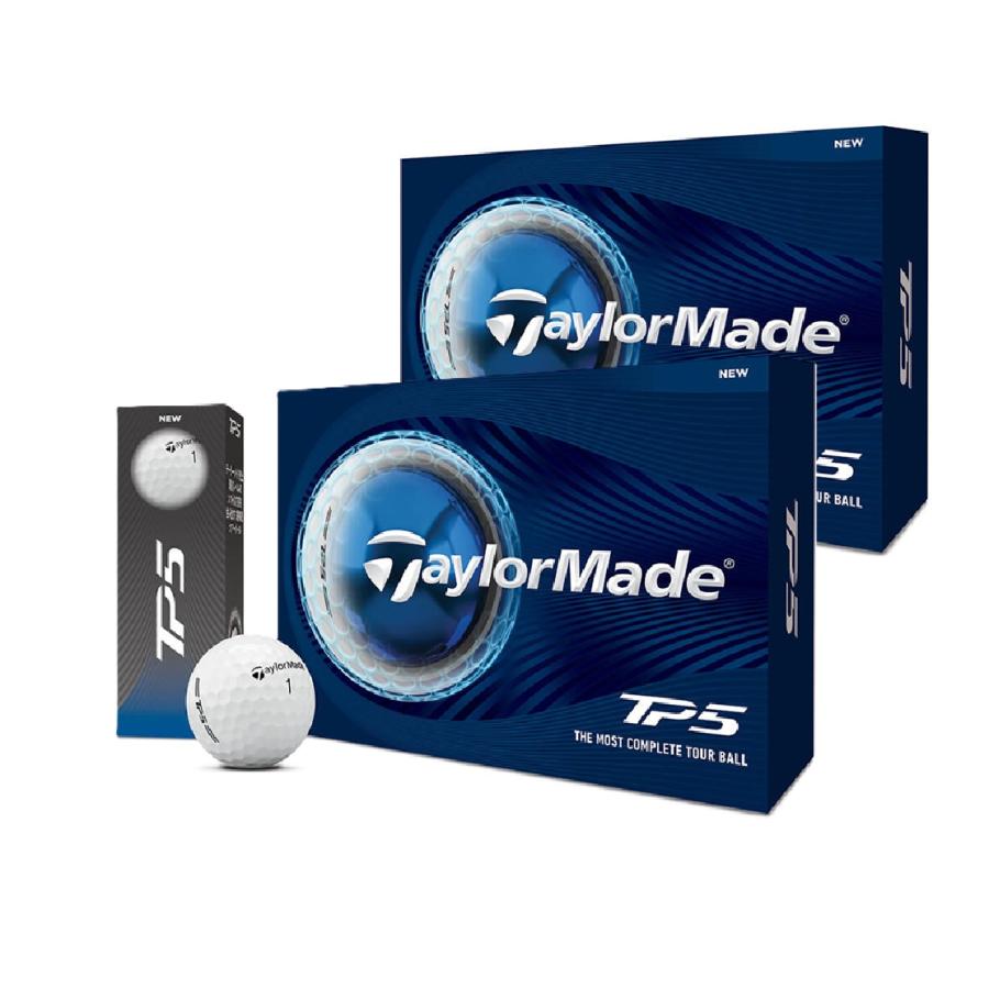 テーラーメイド　2026TP5（白）　国内正規品 TP5 ☆新品☆テーラーメイド☆2026 NEW ☆TP5 ゴルフボール☆ホワイト