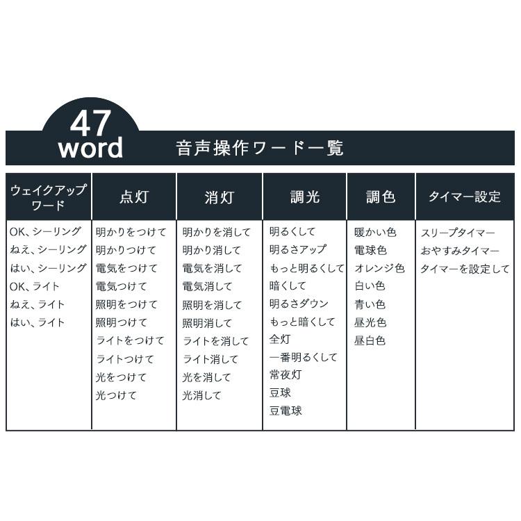 シーリングライト LED 8畳 おしゃれ 照明 調光調色 音声操作 パネルライトスクエア CEK-A08DLPSV アイリスオーヤマ 一人暮らし 新生活[B] * | IRIS OHYAMA | 06