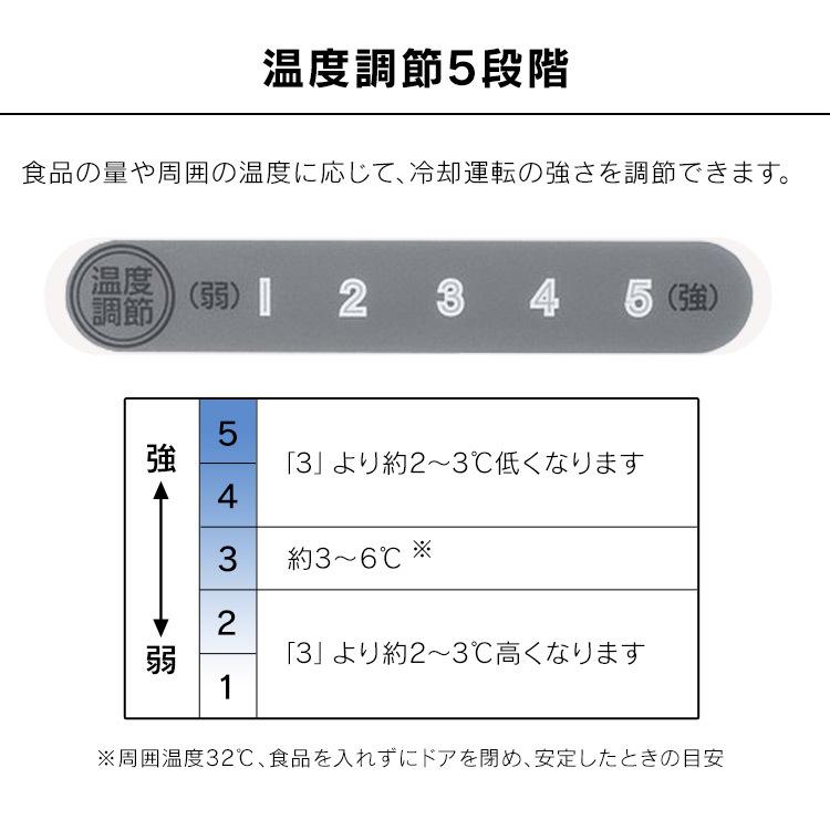 スリム冷蔵庫 80L IRSN-8A-W ホワイト アイリスオーヤマ 節電 省エネ 電気代 節電対策の画像