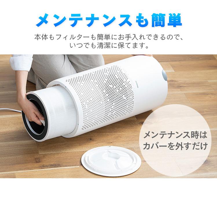 IRIS OHYAMA（アイリスオーヤマ） 空気清浄機 30畳 花粉対策 小型 静音