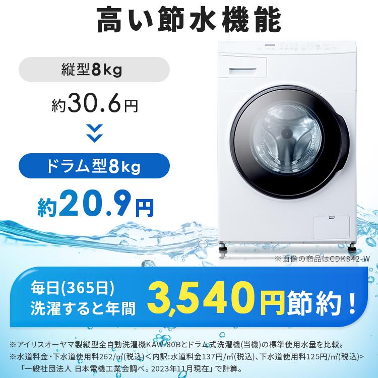 IRIS OHYAMA（アイリスオーヤマ） 洗濯機 ドラム式 洗濯乾燥機 ドラム 