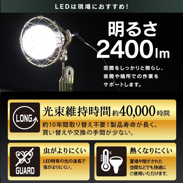 IRIS OHYAMA（アイリスオーヤマ） 【電球のみ】 led 作業灯 2400lm 