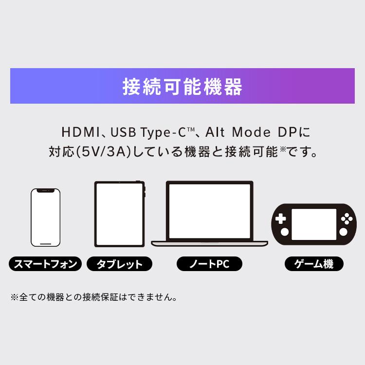 モバイルモニター スタンドカバー 18.5 モバイルディスプレイ 壁掛け アーム 薄型 FHD ポータブルモニター アイリスオーヤマ DP-EF184S * | IRIS OHYAMA | 11