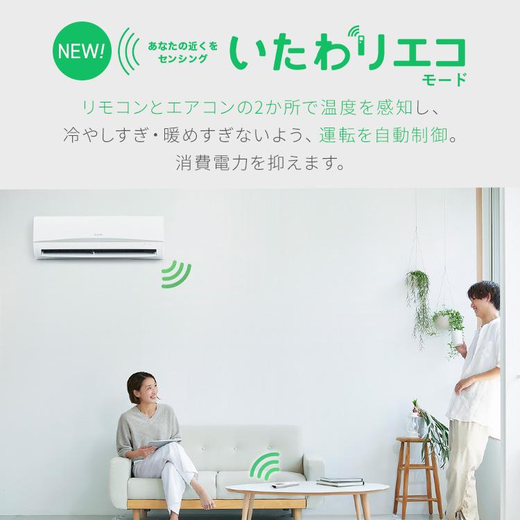 エアコン 14畳用 節電 電気代 省エネ いたわりエコモード 内部清浄 タイマー スタンダード Rシリーズ アイリスオーヤマ IRA-4006R * | IRIS OHYAMA | 02