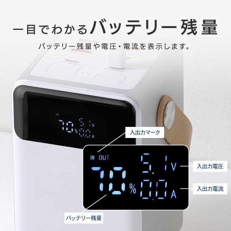 IRIS OHYAMA（アイリスオーヤマ） バッテリーステーション 60000mAh 大