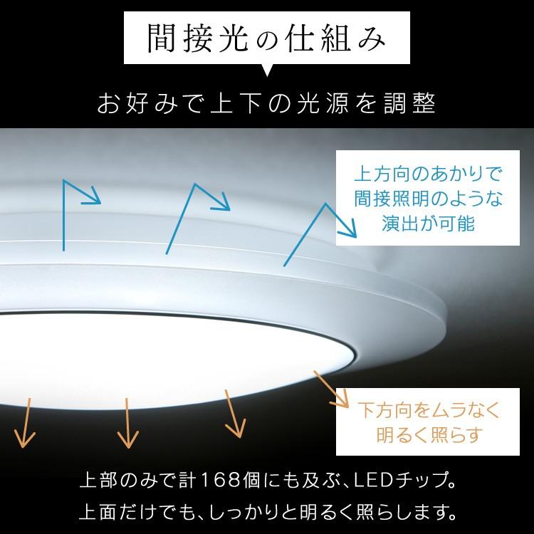 LED シーリングライト 12畳 調光 調色 アイリスオーヤマ おしゃれ 間接照明 2個セット CL12DL-IDR｜joylight｜07