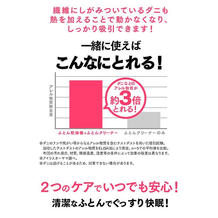 布団乾燥機 アイリスオーヤマ カラリエ 布団クリーナー シングルノズル 布団 ふとん 一人暮らし FK-H1 IC-FAC3 靴乾燥 敬老の日 | IRIS OHYAMA | 10