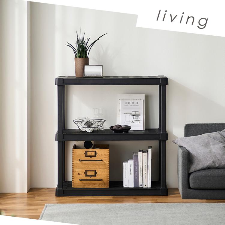 棚 ラック 5段 プラスチックラック 軽量 スリム オープンラック フリーラック 押し入れ シューズラック ガーデニング 収納 アイリスオーヤマ PLR-9145 * | IRIS OHYAMA | 06