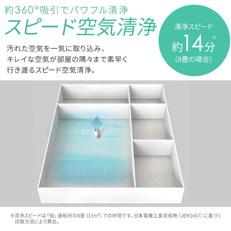 IRIS OHYAMA（アイリスオーヤマ） 空気清浄機 花粉対策 加湿器 気化式