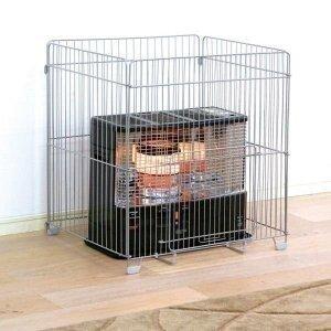 IRIS OHYAMA（アイリスオーヤマ） ストーブガード 四方式 幅55 奥行40