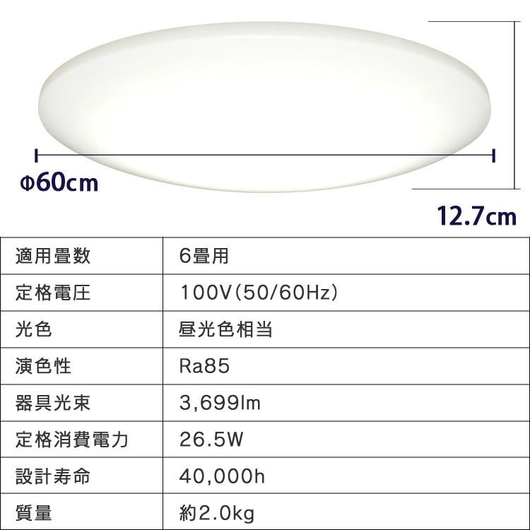 LEDシーリングライト スマートスピーカー対応 プレーン6畳調光 CL6D-6.0HAIT  Amazon | 【節電対策】【Amazon Alexa認定 LEDシーリングライト