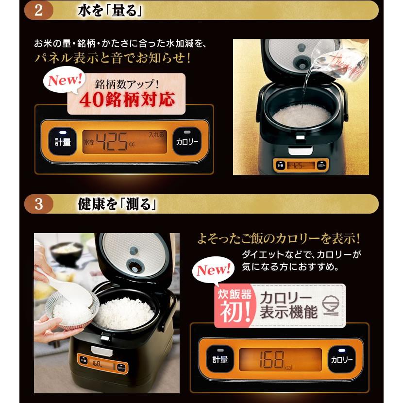 IRIS OHYAMA（アイリスオーヤマ） 炊飯器 3合 IH 一人暮らし RC-IA31-B
