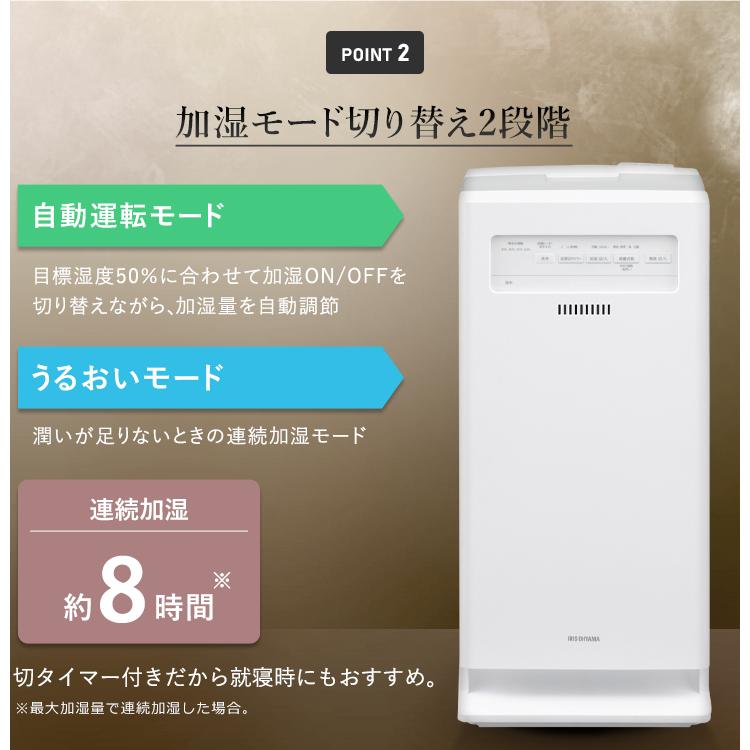 ＼花粉症対策／空気清浄機 加湿 花粉 ウイルス対策 17畳 AAP-KH35A-W ホワイト 加湿空気清浄機 加湿器 空気清浄機 加湿機 空気清浄器 | IRIS OHYAMA | 13