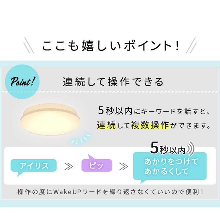 シーリングライト LED 6畳 照明 おしゃれ 音声操作 調光 調色 LEDシーリングライト 天井  スピーカー アイリスオーヤマ CL6DL-6.1V | IRIS OHYAMA | 09