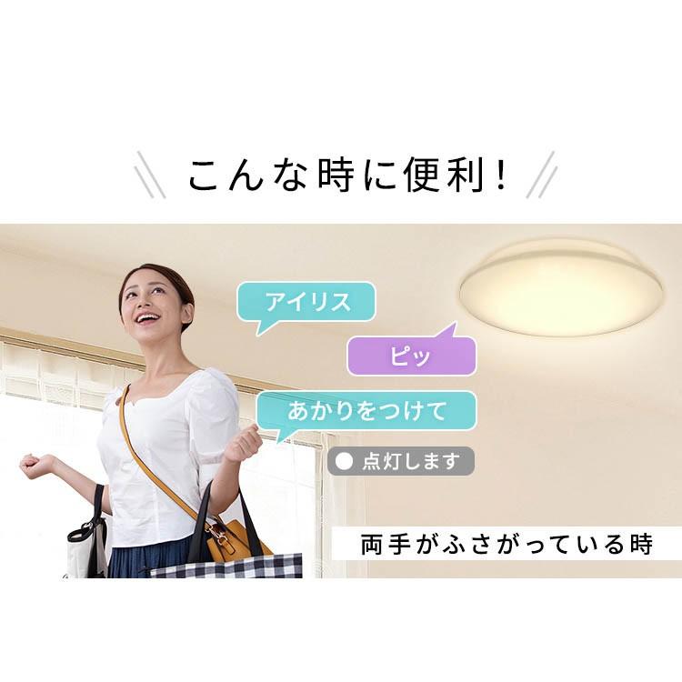 シーリングライト LED 8畳 照明 おしゃれ 音声操作 調光 調色 LEDシーリングライト 天井  スピーカー アイリスオーヤマ CL8DL-6.1V | IRIS OHYAMA | 02