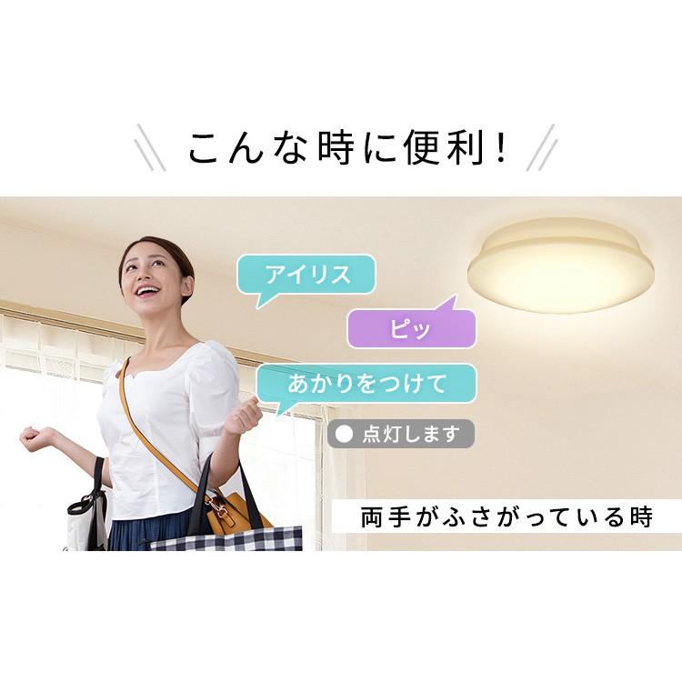 シーリングライト LED 6畳 照明 おしゃれ 音声操作 調光 調色 LEDシーリングライト 天井  スピーカー CL6DL-5.11V アイリスオーヤマ | IRIS OHYAMA | 02