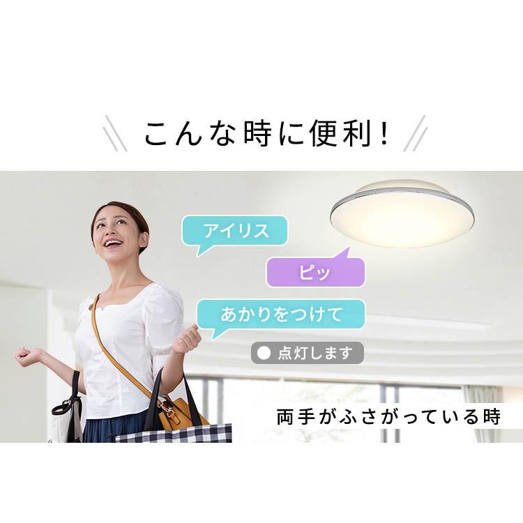 シーリングライト LED 8畳 照明 おしゃれ 音声操作 調光 調色 LEDシーリングライト 天井  スピーカー アイリスオーヤマ CL8DL-5.11MV | IRIS OHYAMA | 02