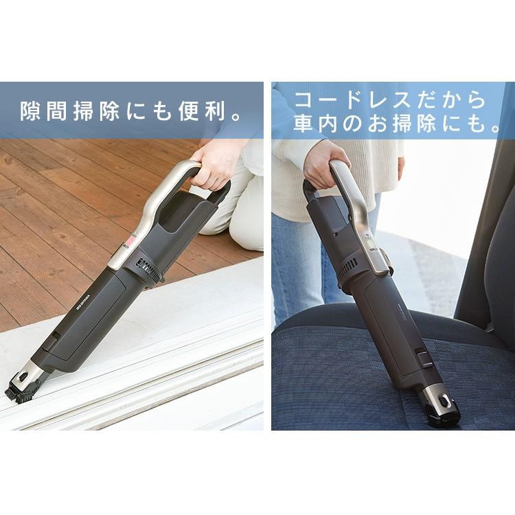 掃除機 コードレス 紙パック式 吸引力 紙パック ごみ捨て簡単 アイリスオーヤマ 軽量 軽い 安い スティッククリーナー おしゃれ モップ IC-SLDCP6M | IRIS OHYAMA | 15