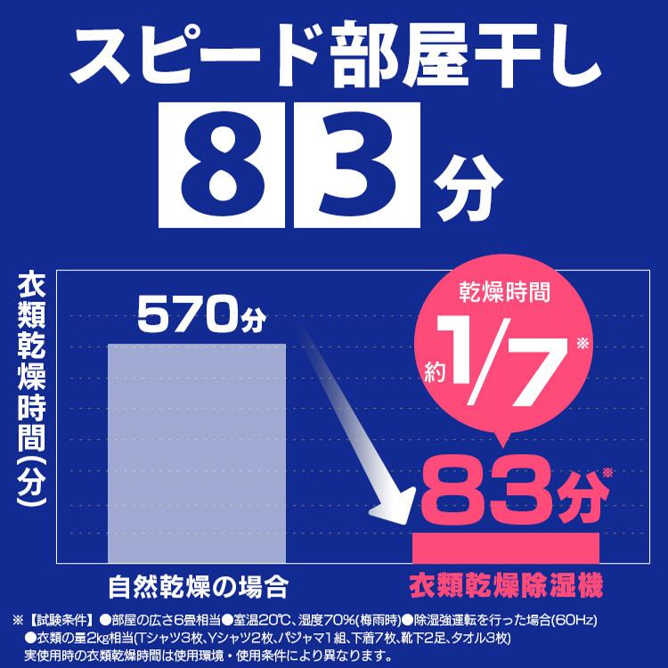 除湿機 衣類乾燥 デシカント式 静音 衣類乾燥除湿機 家庭用 パワフル除湿 部屋干し 梅雨 湿度 オールシーズン アイリスオーヤマ IJD-K80 * | IRIS OHYAMA | 07