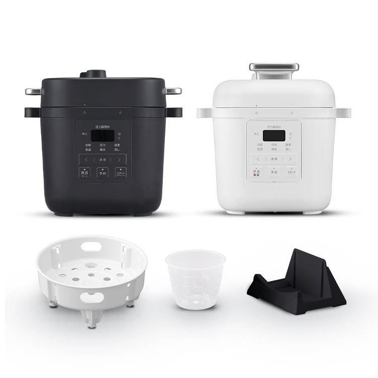 IRIS OHYAMA 電気圧力鍋 3l 電気鍋 グリル鍋 圧力鍋 電気 自動