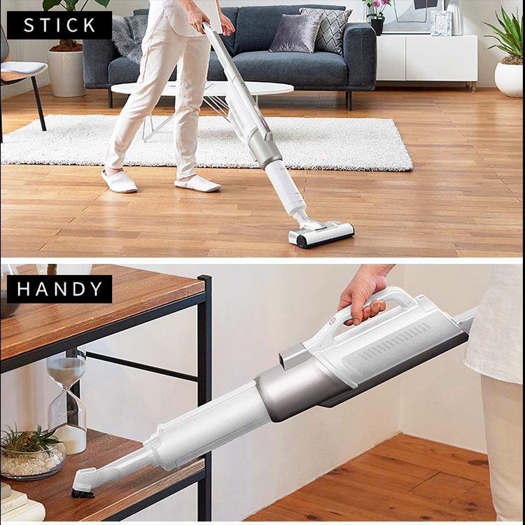 掃除機 コードレス 紙パック式 紙パック 吸引力 ごみ捨て簡単 アイリスオーヤマ 新生活 一人暮らし クリーナー スティッククリーナー i10 SBD-92P-S | IRIS OHYAMA | 13