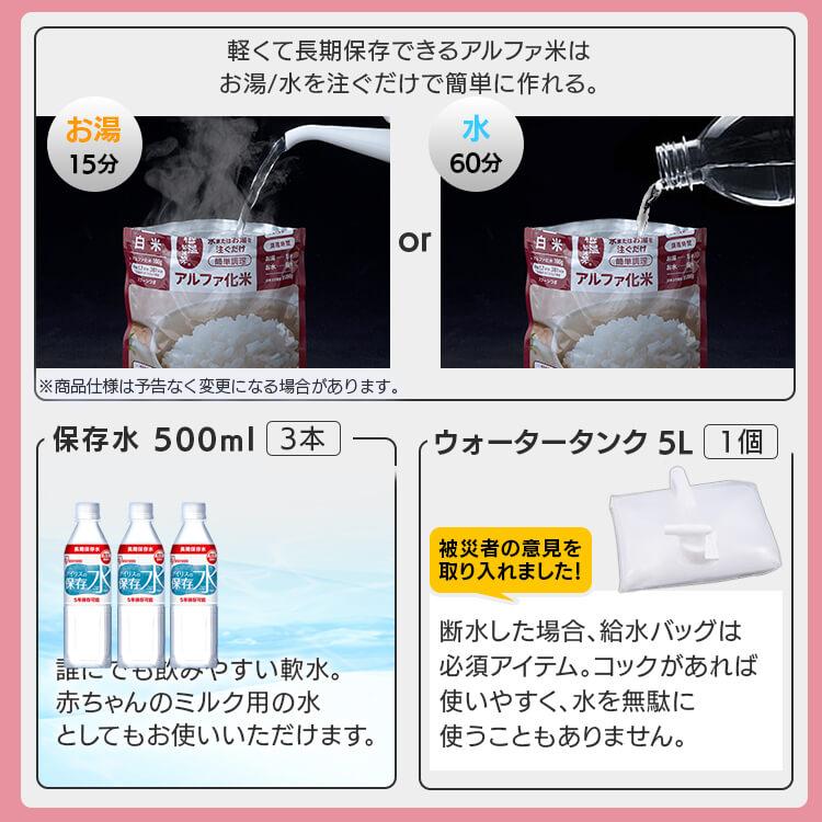 IRIS OHYAMA（アイリスオーヤマ） 防災セット 1人用 防災グッズ セット