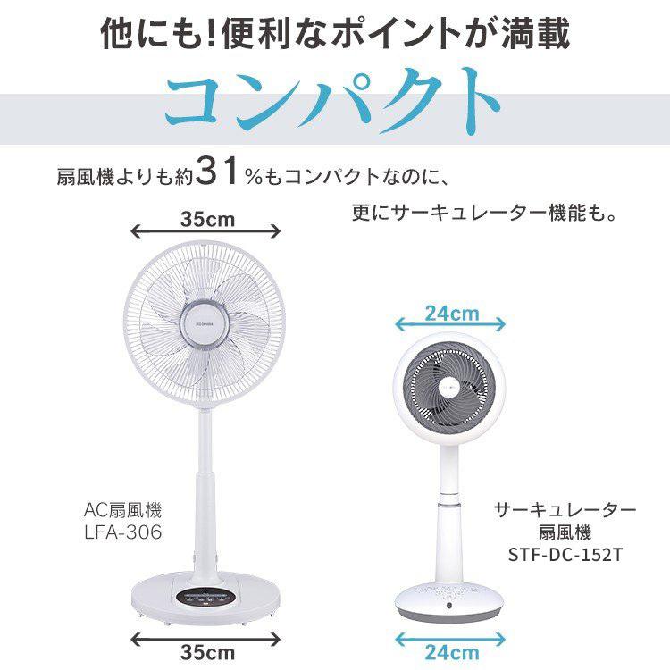 IRIS OHYAMA（アイリスオーヤマ） サーキュレーター扇風機 15cm KSF