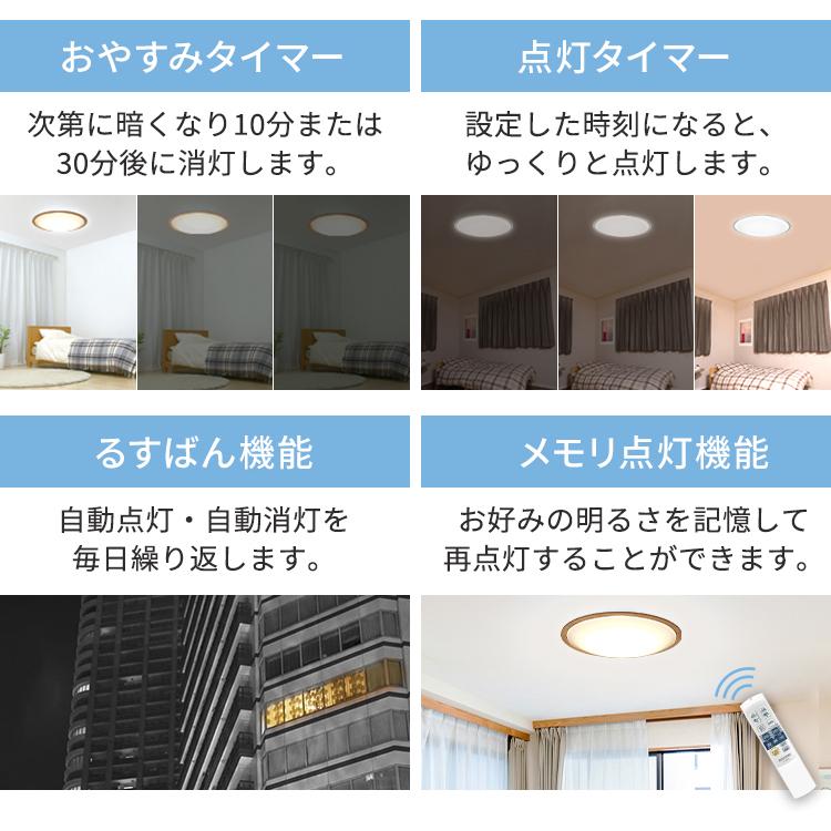 ACKシーリングライト 8畳 ウッドフレーム CEA-2208DLACKW アイリスオーヤマ | IRIS OHYAMA | 10