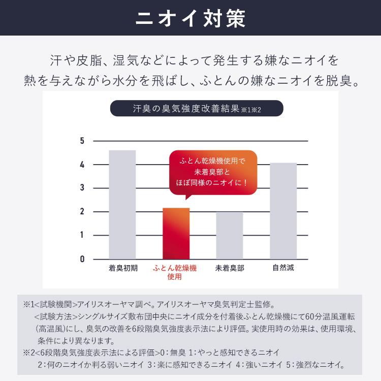 布団乾燥機 アイリスオーヤマ ツインノズル ハイパワー カラリエ 靴乾燥 ダニ 湿気 花粉 梅雨対策 コンパクト 布団ドライヤー ふとん乾燥機 FK-WH2 * | IRIS OHYAMA | 06
