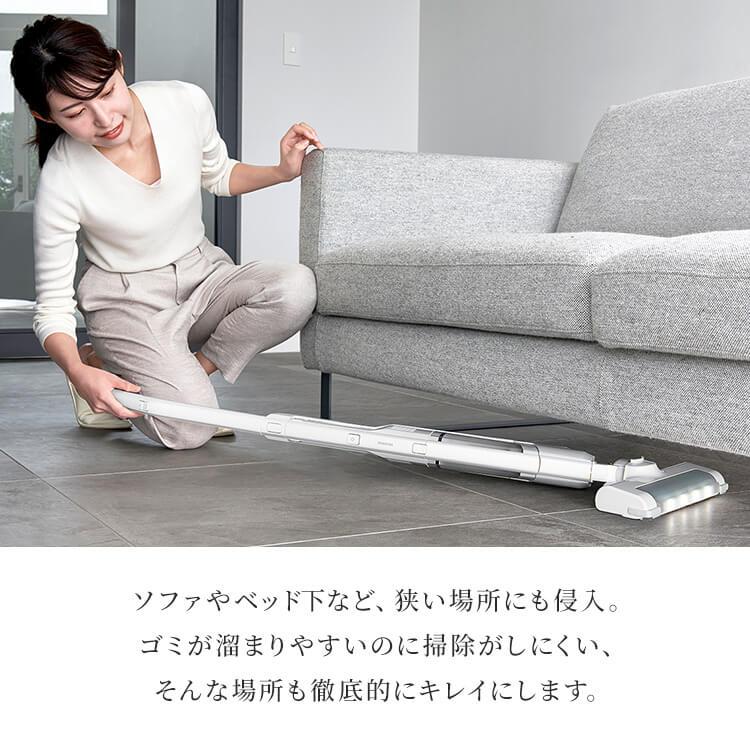 充電式スティッククリーナー SCD-P2P-W ホワイト アイリスオーヤマ | IRIS OHYAMA | 12