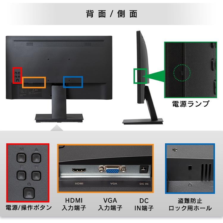IRIS OHYAMA 液晶モニター 新品 21.5インチ モニター パソコン