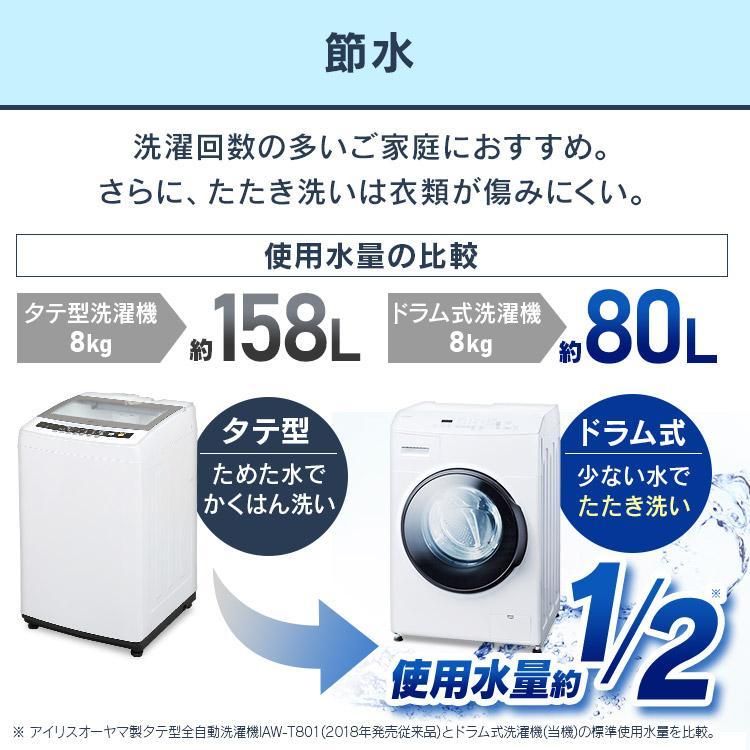 IRIS OHYAMA \設置無料/ 洗濯機 ドラム式洗濯機 8kg 洗濯乾燥 IRIS OHYAMA \設置無料/ 洗濯機 ドラム式洗濯機 8kg 洗濯乾燥