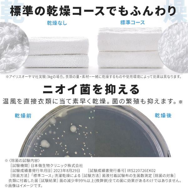 IRIS OHYAMA（アイリスオーヤマ） 洗濯機 8kg ドラム式洗濯機 洗濯乾燥
