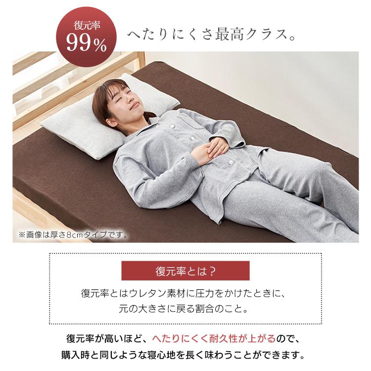 IRIS OHYAMA（アイリスオーヤマ） マットレス セミダブル 高反発 寝具