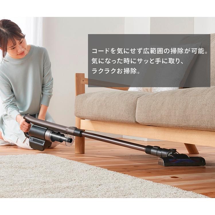 掃除機 コードレス サイクロン 吸引力 吸引 アイリスオーヤマ 充電式 クリーナー 掃除 サイクロンスティッククリーナーパワーヘッド SCD-N2P-B | IRIS OHYAMA | 08