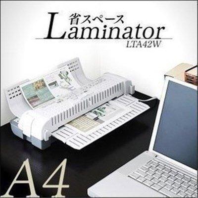 IRIS OYAMA  LAMINATORラミネーター　LTA42E A4 サイズまで対応 IRIS OHYAMA（アイリスオーヤマ） ラミネーター 本体 A4 LTA42E